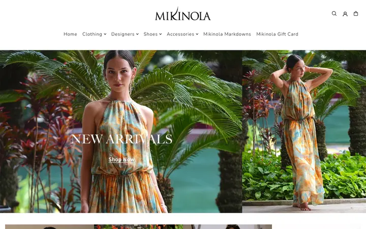 Preview of Mikinola website