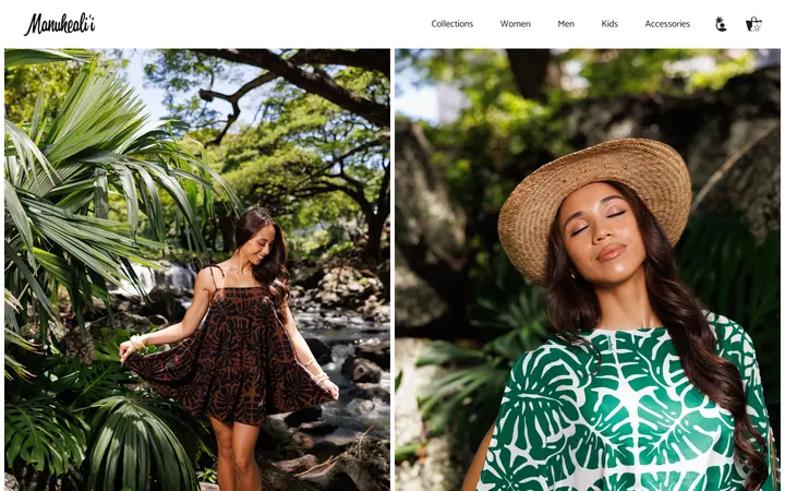 Preview of Manuhealii Inc website