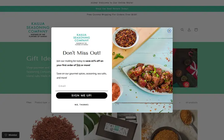 Website page titled American Express