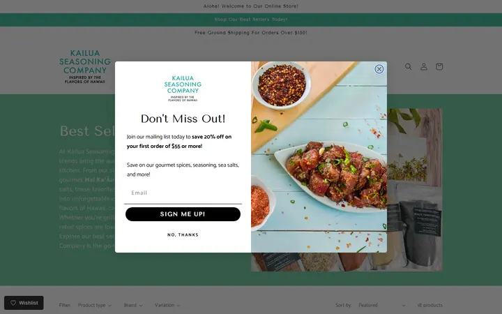 Website page titled American Express