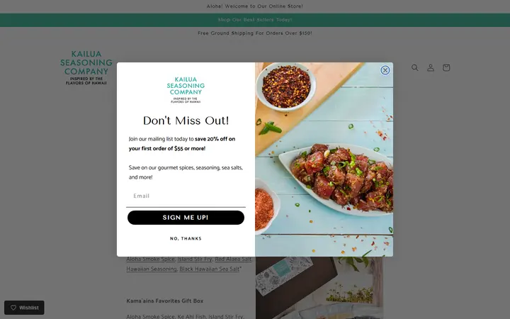 Website page titled American Express